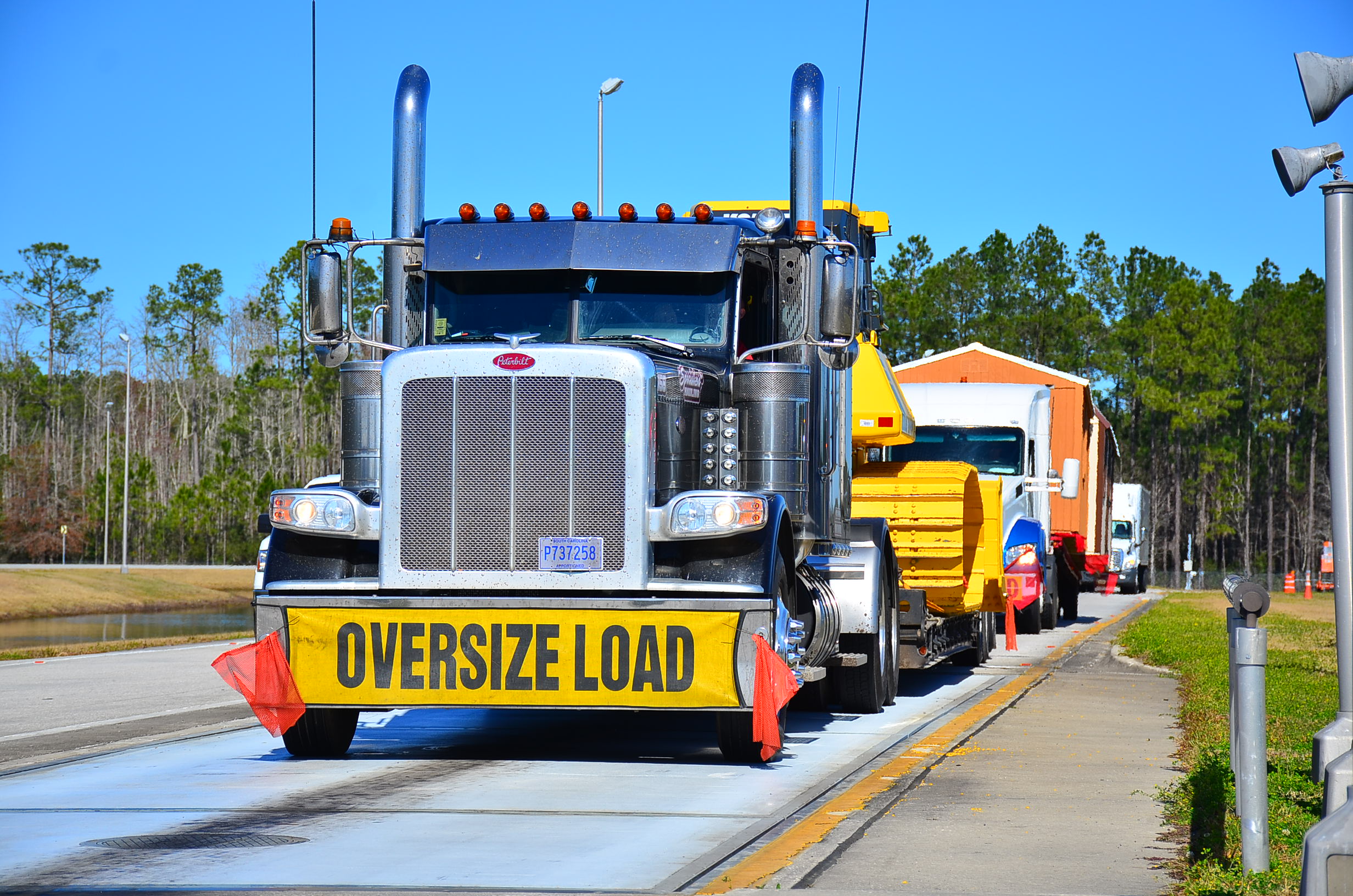 Picture of an Oversized Load
